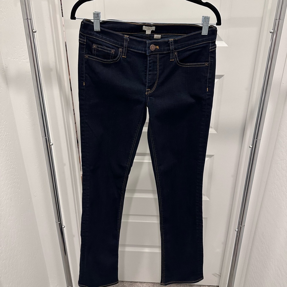 J. Crew Women's Dark Indigo Skinny Jeans